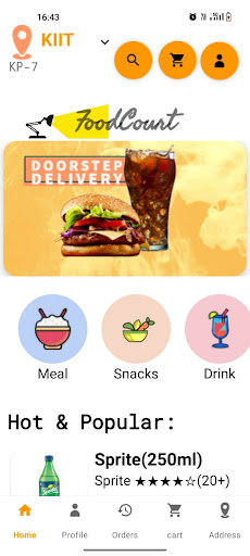 FoodCourt Food & Beverage Screen 2