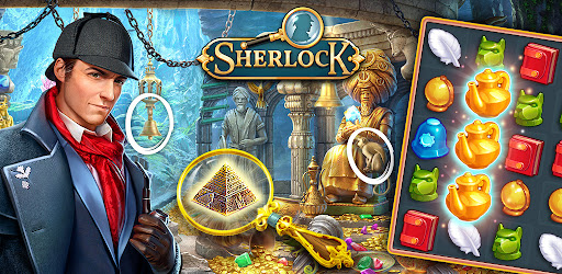 シャーロック 探偵とアイテムを探す3マッチパズルゲーム Google Play のアプリ