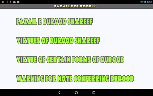 The Virtues of Durood Shareef