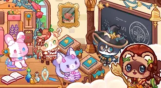 Game screenshot かわいい猫の世界：アバターライフ hack