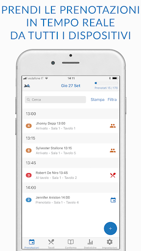 Android application inOrdine screenshort