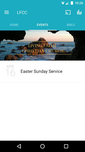 Living Church App Screen 2
