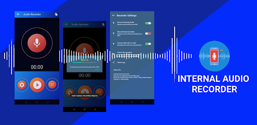 Android application Internal Audio Recorder screenshort