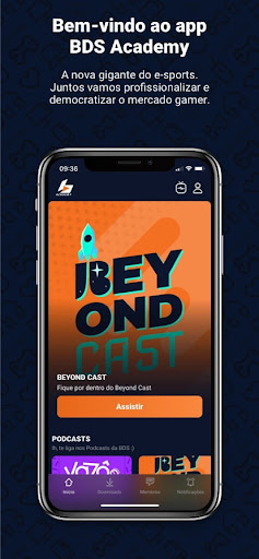 Android application BDS Academy screenshort
