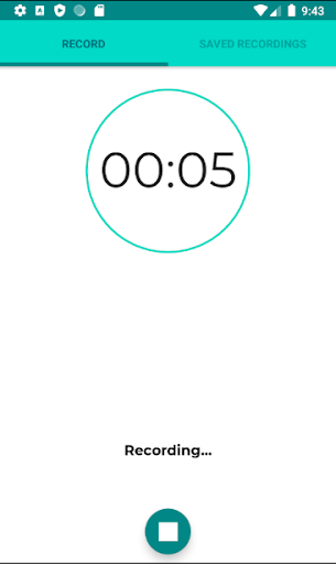 Audio Sound Recorder Screen 2