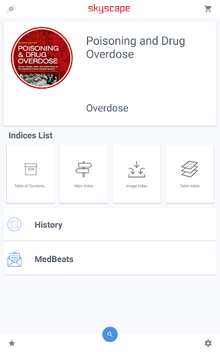 Screenshot of Poisoning & Drug Overdose Info