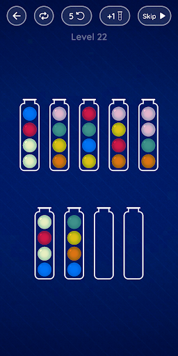 Color Shift: Ball Sort Game Screen 3