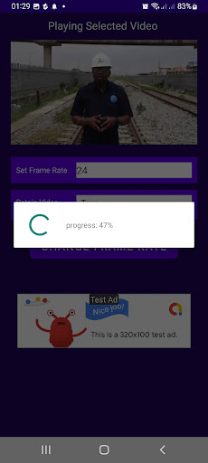 Video Frame Rate Changer (FPS) Screen 2