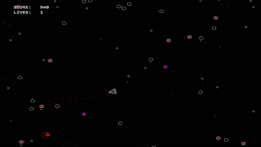 Android application Space Fury - Retro Shooter screenshort