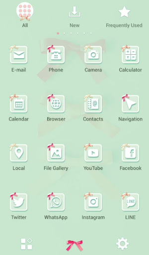 Triple Ribbon Theme Screen 2