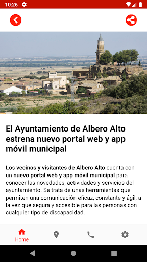 Ayuntamiento de Albero Alto Screen 3
