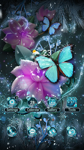 Android application Dark Mood And Winter-Wallpaper screenshort