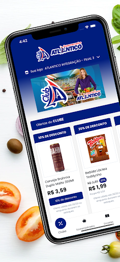 Android application CLUBE A screenshort