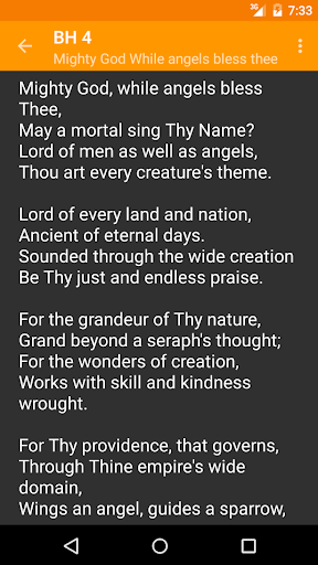 Baptist Hymnal Screenshot 4 - AppWisp.com