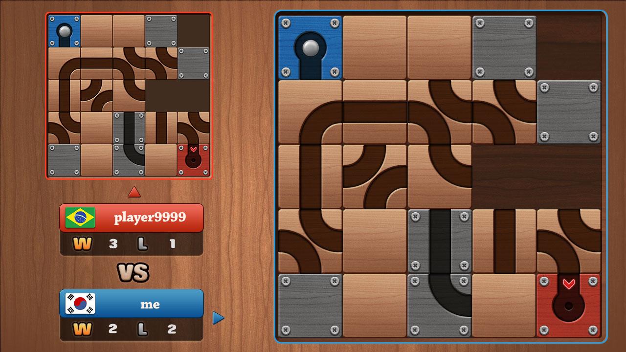 Android application Moving Ball Puzzle screenshort