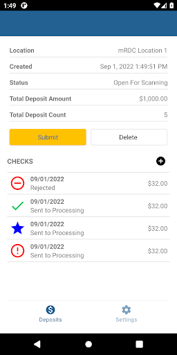 RRCU Business Deposit Screen 3