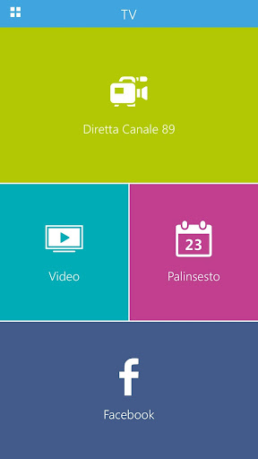 Android application EmmeTv screenshort