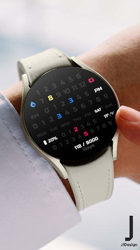 JJ-Digital034 Watch Face screenshot 15