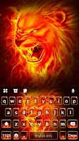 screenshot of Flaming Lion Theme