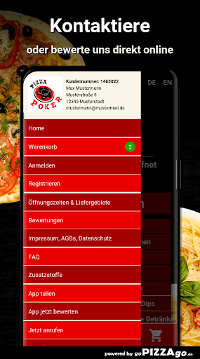 Pizza Poker Darmstadt Screen 3