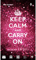 screenshot of Keep Calm and Carry On Theme