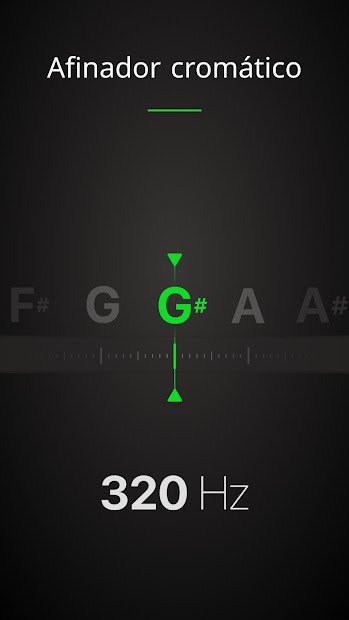 Captura de Pantalla 10 Guitar Tuner Pro: Music Tuning android
