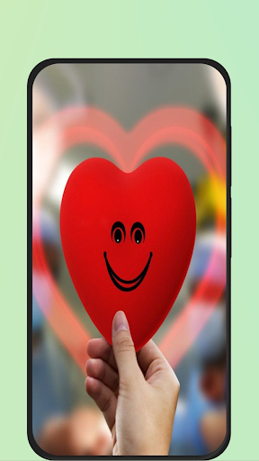 Android application صور قلوب screenshort