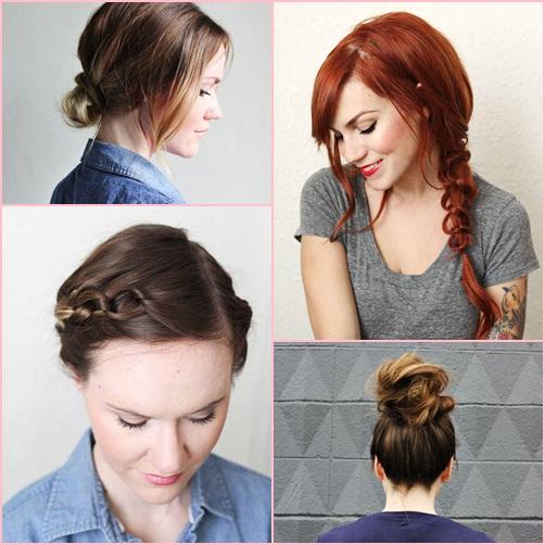 easy long hair tutorials