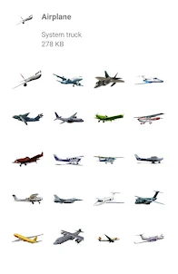 Aviation Stickers For WhatsApp