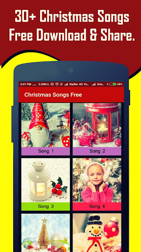 Android application Christmas Songs 2020 Offline screenshort