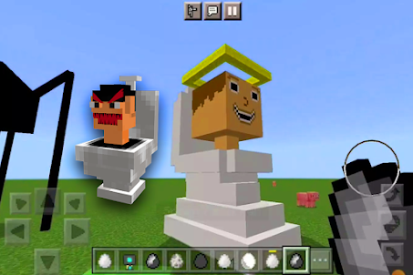 Skibidi WC Mod Minecraft