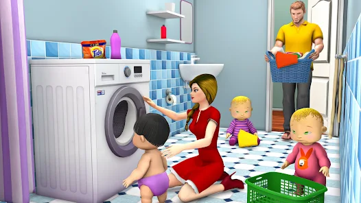 Newborn Baby Care - Girls Game : a wonderful baby care simulation game -  your kids can play at being mommy!