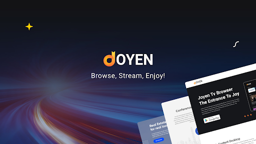 Android application Joyen – TV Web Browser screenshort