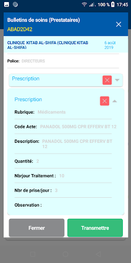 PASS24 CAMEROUN Prestataires Screen 3