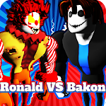 Cover Image of ダウンロード Mod Bakon VS Ronald obby :game of horror  APK