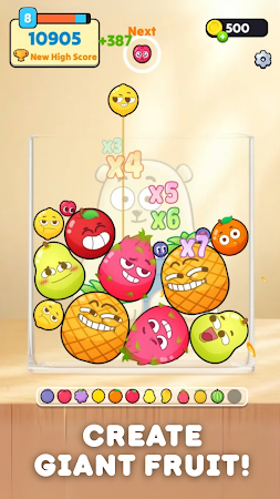 Game screenshot Happy Fruit: Merge Puzzle Game hack