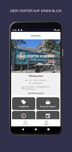 Android application Löhr-Center Koblenz screenshort
