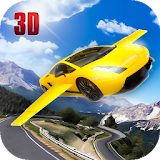 Flying Helicopter Car Mania 3D icon