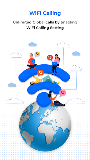 Android application Wifi Calling : VoWiFi screenshort
