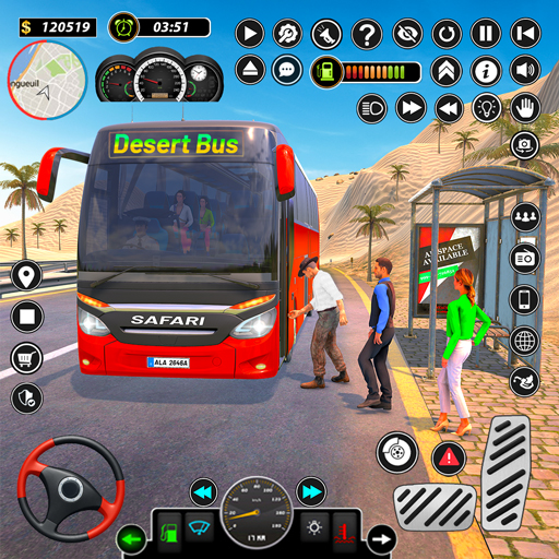 Desert Bus Simulator Driving