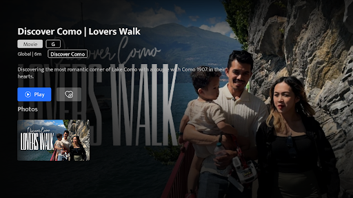 Como TV screenshot 3