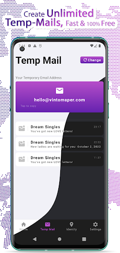 Second Temporary Phone Number Screen 3