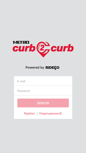 METRO curb2curb Screen 2