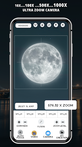 100x - 1000x Ultra Zoom Camera Screenshot 4 - AppWisp.com