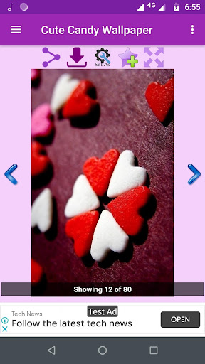 Cute Candy Wallpaper Gallery Screen 3