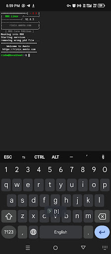 RNX Console Terminal screenshot 5