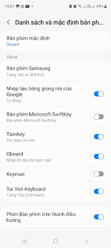Tai Viet Keyboard Screen 3