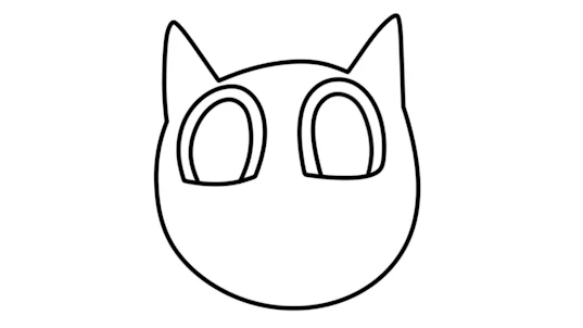How to draw a cartoon cat