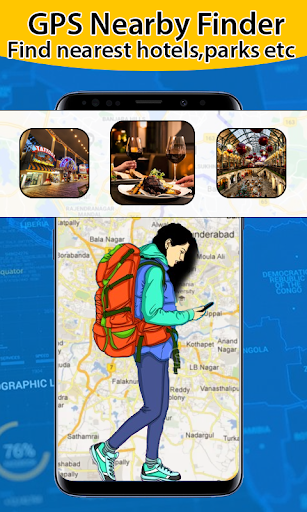 Live Earth Map Route Planner & Screen 2