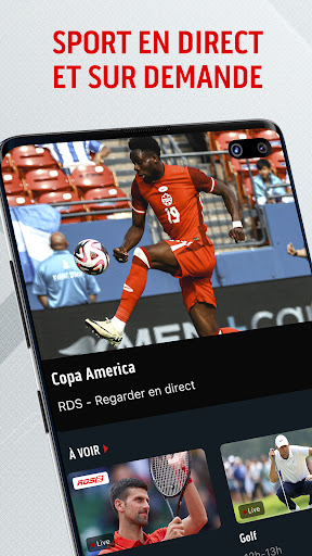 Android application RDS: Sport, F1, Tennis & plus screenshort